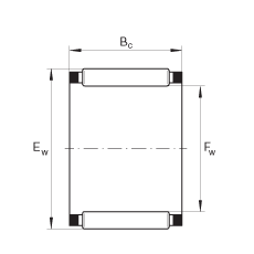滾針及保持架組件 K32X37X17, 根據(jù) DIN 5405-1/ISO 3030 標(biāo)準(zhǔn)