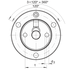 推力錐形保持架滾針軸承 ZAXFM1255, 雙向，預載