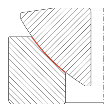 推力關(guān)節(jié)軸承 GE30-AW, 根據(jù) DIN ISO 12 240-3 標(biāo)準(zhǔn)，免維護(hù)